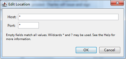 Edit Location页面 Edit Location页面
